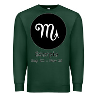 Sports Green Scorpio Horoscope Premium Sweatshirt - Bettercallsaul