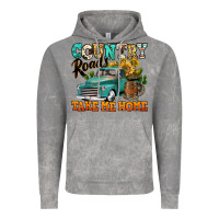 Cloud Rock country roads take me home vintage truck Vintage Hoodie - Jasminsmagicworld