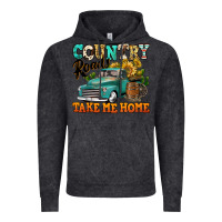 Vintage Black country roads take me home vintage truck Vintage Hoodie - Jasminsmagicworld