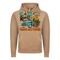 Vintage Coffee country roads take me home vintage truck Vintage Hoodie - Jasminsmagicworld