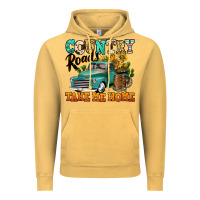 Vintage Mustard country roads take me home vintage truck Vintage Hoodie - Jasminsmagicworld