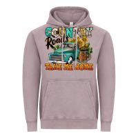 Vintage Zinc country roads take me home vintage truck Vintage Hoodie - Jasminsmagicworld