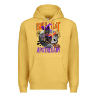 Antique Gold Black cat apothecary Premium Hoodie - NancyCooperArtShop