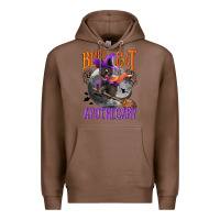 Chestnut Black cat apothecary Premium Hoodie - NancyCooperArtShop