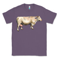 Lavender charolais cattle Classic Tee - LillyAllenDesigns