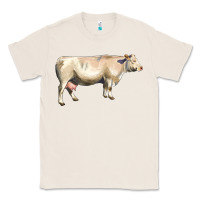 Natural charolais cattle Classic Tee - LillyAllenDesigns