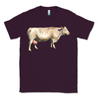 Plum charolais cattle Classic Tee - LillyAllenDesigns