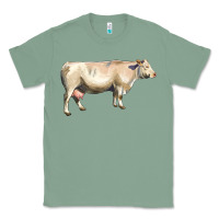 Sage charolais cattle Classic Tee - LillyAllenDesigns