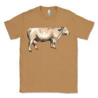 Toasted Coconut charolais cattle Classic Tee - LillyAllenDesigns