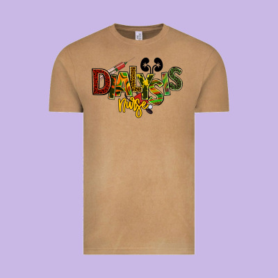 Dialysis Nurse Kidney Juneteenth Vintage Tee Designed By Nancycooperartshop