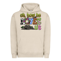 Pigment French Oak Easter Day Oh he loves us Urban Hoodie - OliviaCreatesArt