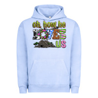 Pigment Grape Ice Easter Day Oh he loves us Urban Hoodie - OliviaCreatesArt