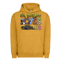 Pigment Peanut Butter Easter Day Oh he loves us Urban Hoodie - OliviaCreatesArt