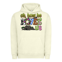 Pigment Pistachio Easter Day Oh he loves us Urban Hoodie - OliviaCreatesArt