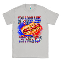 Moon Dust You Look Like 4th of july makes me hot dog want a Classic Tee - CowhideDigitalArt