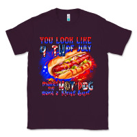 Plum You Look Like 4th of july makes me hot dog want a Classic Tee - CowhideDigitalArt
