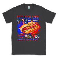 Smoke You Look Like 4th of july makes me hot dog want a Classic Tee - CowhideDigitalArt