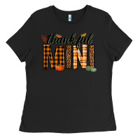 Black thankful mini Ladies Tee - texasbilliewilder