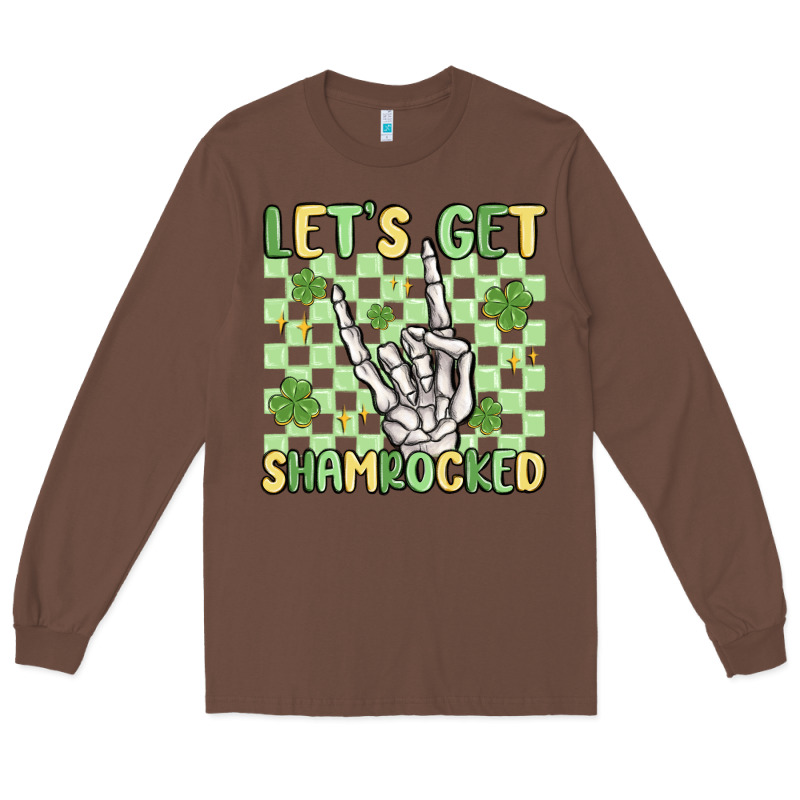Let's Get Shamrocked Long Sleeve Tee by MaliasSmallBusiness | Teevron