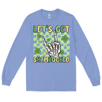 Colony Blue let's get shamrocked Long Sleeve Tee - MaliasSmallBusiness