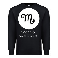 Black Scorpio Horoscope Premium Sweatshirt - Bettercallsaul