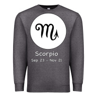 Charcoal Heather Scorpio Horoscope Premium Sweatshirt - Bettercallsaul