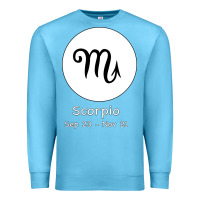 Ocean Blue Scorpio Horoscope Premium Sweatshirt - Bettercallsaul