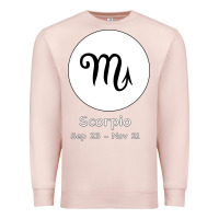 Pale Pink Scorpio Horoscope Premium Sweatshirt - Bettercallsaul