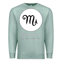 Seafoam Scorpio Horoscope Premium Sweatshirt - Bettercallsaul