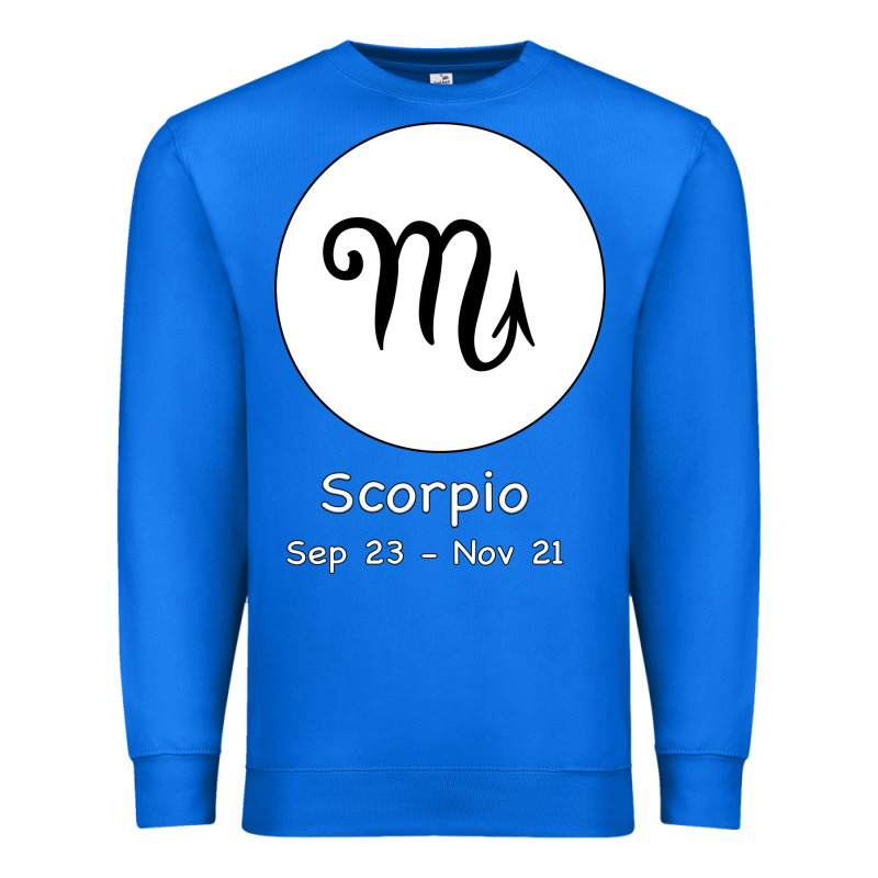 Scorpio Horoscope Premium Sweatshirt by Bettercallsaul | Teevron