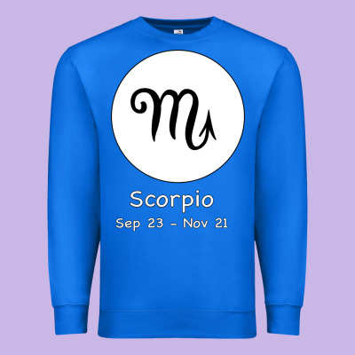 Scorpio Horoscope Premium Sweatshirt Designed By Bettercallsaul