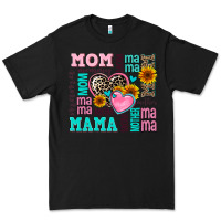 Black mom mama mommy with hearts Premium Tee - AdoDesignShop