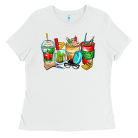 White teacher coffee cups Ladies Tee - Zillion Design Studio