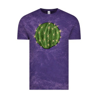 Cloud Purple cactus Vintage Tee - BarkalooDesign