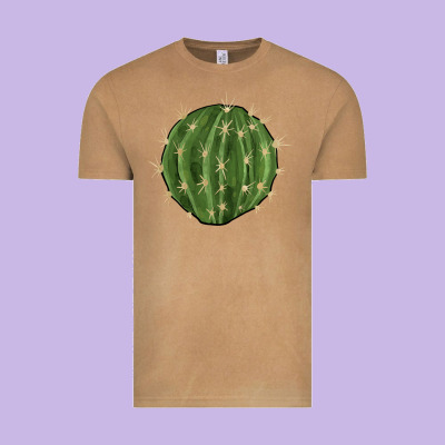 Cactus Vintage Tee Designed By Barkaloodesign