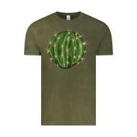 Vintage Olive cactus Vintage Tee - BarkalooDesign