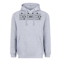 Heather Grey Guitar Chord dad Heavyweight Hoodie - Bettercallsaul