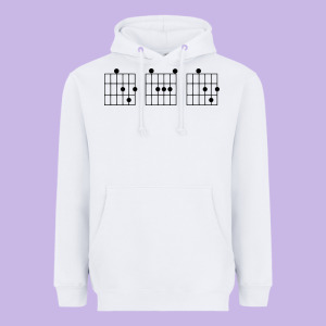 Guitar Chord Dad Heavyweight Hoodie Designed By Bettercallsaul