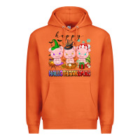 Carrot happy hallothanksmas pigs Premium Hoodie - texasbilliewilder