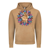 Vintage Camel easter leopard bunny sunflower Vintage Hoodie - Artiststas