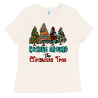 Bone rocking around the christmas tree, Rocking, Around The, Christmas Tree Ladies Tee - RanaPortraitStore