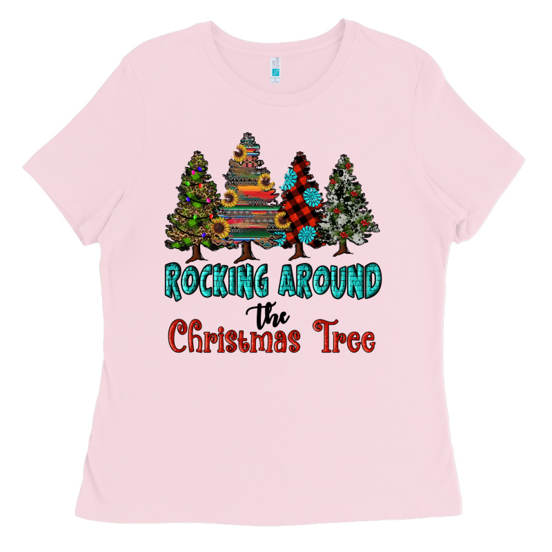 Rocking Around The Christmas Tree, Rocking, Around The, Christmas Tree Ladies Tee by RanaPortraitStore | Teevron