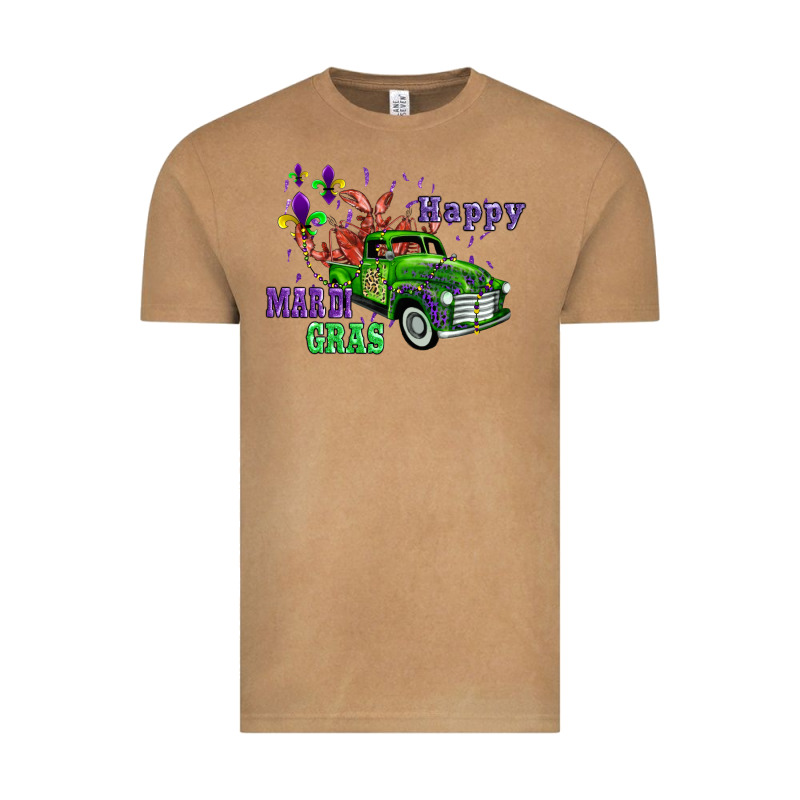 Mardi Gras With Truck Vintage Tee by AdoDesignShop | Teevron