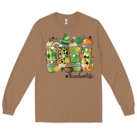 Toasted Coconut retro patricks day teacher life Long Sleeve Tee - MaliasSmallBusiness