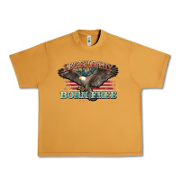 Peanut Butter legendary born free eagle Urban Heavy Tee - NancyCooperArtShop