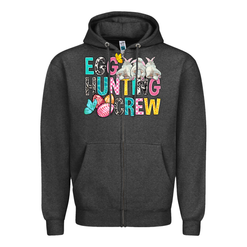 Egg Hunting Crew Easter Zipper Hoodie by BundleAndBundleShop | Teevron