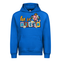 Cobalt Easter Day He is risen Urban Hoodie - OliviaCreatesArt