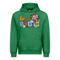 Emerald Easter Day He is risen Urban Hoodie - OliviaCreatesArt