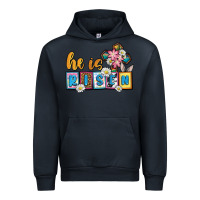 Navy Easter Day He is risen Urban Hoodie - OliviaCreatesArt