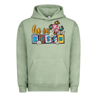 Pigment Oil Green Easter Day He is risen Urban Hoodie - OliviaCreatesArt
